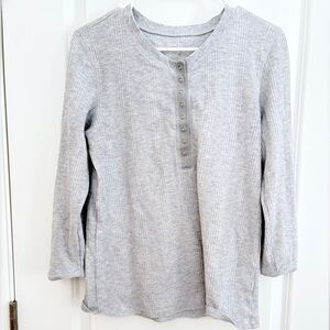 Aerie Gray Long Sleeve Top